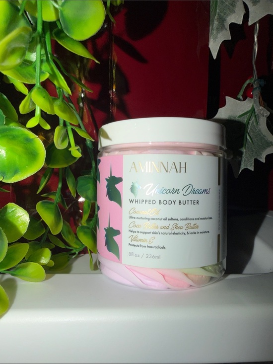 Aminnah Other - Aminnah Unicorn Dreams Whipped Body Butter - Pink
